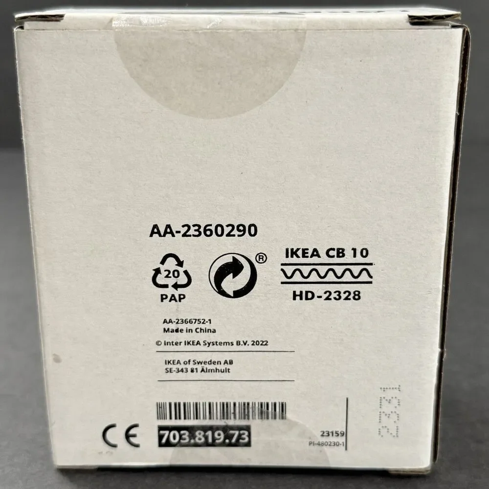 Ikea Lorby USB Charger with Clamp Black item 703.819.73 Open Box New 24V DC